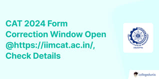 CAT 2024 Form Correction Window Open @https://iimcat.ac.in/, Check Details
